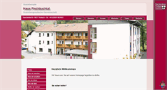 Desktop Screenshot of haus-fischbachtal.de